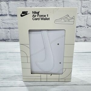 NEW Nike‎ Air Force 1 Card Wallet Triple White Sneakerhead